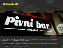 Tablet Screenshot of napalme.cz